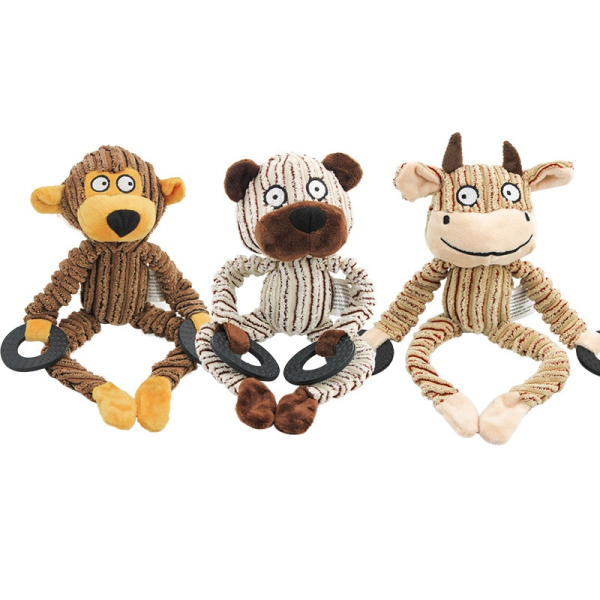 Plush Training Toy Factory - Interactive Durable Knot Sound