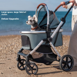 Pet Stroller Supplier - Wholesale Luxury Fabric Eco-friendly