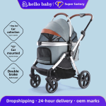 Pet Stroller Supplier - Wholesale Luxury Fabric Eco-friendly