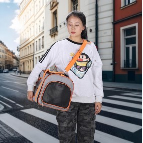 Cat Backpack Supplier - Foldable Outdoor Big Capacity Zipper