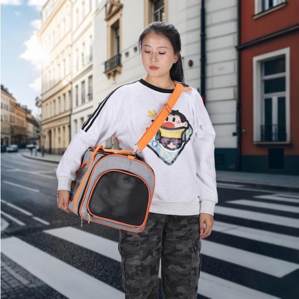 Cat Backpack Supplier - Foldable Outdoor Big Capacity Zipper