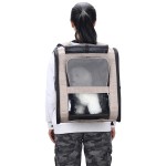 Pet Backpack Manufacturer - Large Outdoor Double Shoulders Panoramic