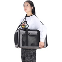 Pet Carrier Bag Manufacturer - Adjustable Foldable Large Capacity