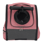 Pet Carrier Backpack Supplier - Hot Selling Pink Fashionable Outdoor