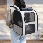 Pet Backpack Carrier Factory - Large Capacity Breathable Adjustable