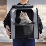 Pet Backpack Carrier Factory - Large Capacity Breathable Adjustable