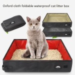 Cat Litter Box Manufacturer - Portable 600D Oxford Foldable