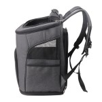 Pet Backpack Supplier - Adjustable Oxford Removable Fleece Pad