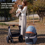 Pet Stroller Supplier - Wholesale Luxury Fabric Eco-friendly