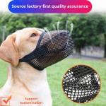 Dog Mask Manufacturer - Solid Plastic Breathable Mesh Anti-Licking