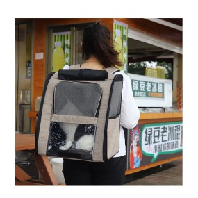 Pet Backpack Manufacturer - Large Outdoor Double Shoulders Panoramic