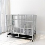 Pet Crate Supplier - Big Dogs Outdoor Stainless Steel Enclosed Folding