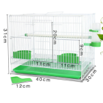 Bird Cage Manufacturer - Wholesale Metal Large Square Steel Canary