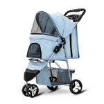 Dog Trolley Supplier - Easy Folding with 4 Wheel Carts Pet Stroller