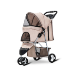 Dog Trolley Supplier - Easy Folding with 4 Wheel Carts Pet Stroller