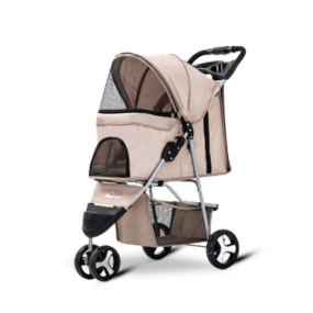 Dog Trolley Supplier - Easy Folding with 4 Wheel Carts Pet Stroller