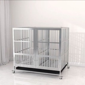 Pet Crate Supplier - Big Dogs Outdoor Stainless Steel Enclosed Folding