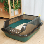 猫砂盆生产厂家-热销塑料大号清洁厕所宠物产品