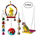 Bird Toys Manufacturer - Eco-Friendly Educational Wood Perch Cage Swing