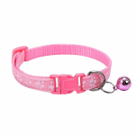 Pet Collar Supplier - Footprint Sticker Collar Dog Neck Cat Bell Collar