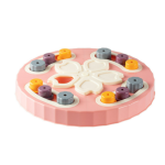 狗慢食碗生产厂家-幼犬猫慢食盘喂食狗猫粮碗