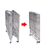 Dog Cage Manufacturer - Top Quality Stackable Foldable Stainless Steel