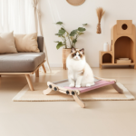 猫秋千供应商-优质木质吊床摇床猫窝宠物用品