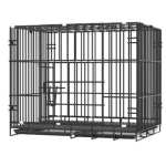 Wire Dog Cage Factory - High Quality Strong Foldable Double Door Metal