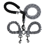 Dog Leash Manufacturer - Double Headed Anti Winding Elastic Nylon