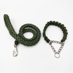 Dog Traction Rope Supplier - Colorful Nylon Eight Strand Woven Rope