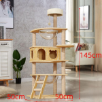 Cat Tree Supplier - Hot Sale Large Tower Houses Cratcher Climbing Tree