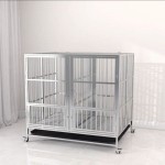 Dog Crate Factory - Wholesale Strong Large Stainless Steel Kennel Cage