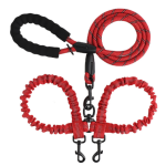 Dog Leash Manufacturer - Double Headed Anti Winding Elastic Nylon