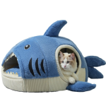 Plush Pet Toy Supplier - Trendy Cute Shark All-Season Thickened Winter Warm