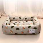 Dog Cat Bed Manufacturer - All-Season Creative Printed Square Removable