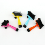 Pet Comb Supplier - High Quality Grooming Tool Plastic Handle Hair Brush