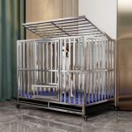 Dog Crate Factory - Wholesale Strong Large Stainless Steel Kennel Cage