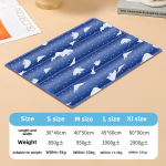Pet Cooling Mat Supplier - Dropshipping PVC Ice Pad Non-Biteable Printed