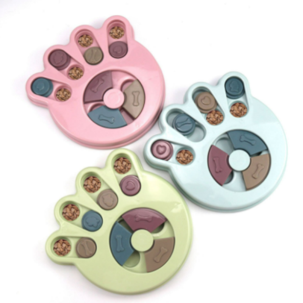 狗慢食碗生产厂家-幼犬猫慢食盘喂食狗猫粮碗