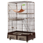 Cat Cage Manufacturer - Beautiful Design Indoor Outdoor Breeding with Wheels