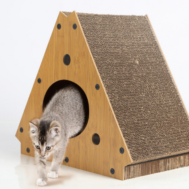 Pet Toy Supplier - Best Seller Wholesale Cardboard Cat Scratcher Slope