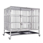 Dog Cage Manufacturer - Top Quality Stackable Foldable Stainless Steel