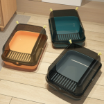 猫砂盆生产厂家-热销塑料大号清洁厕所宠物产品