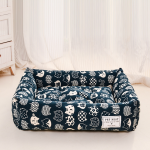 Dog Cat Bed Manufacturer - All-Season Creative Printed Square Removable