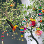Bird Toys Manufacturer - Eco-Friendly Educational Wood Perch Cage Swing