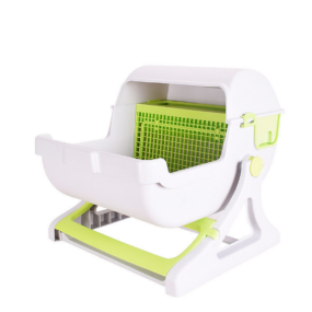 宠物厕所供应商-半自动猫训练幼猫厕所箱