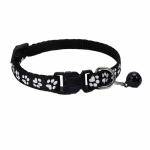 Pet Collar Supplier - Footprint Sticker Collar Dog Neck Cat Bell Collar