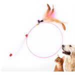 Cat Teaser Stick Supplier - Wholesale Custom OEM Classic Feather Mouse Wand
