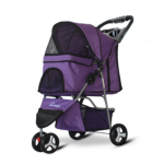 Dog Trolley Supplier - Easy Folding with 4 Wheel Carts Pet Stroller