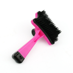 Pet Comb Supplier - High Quality Grooming Tool Plastic Handle Hair Brush